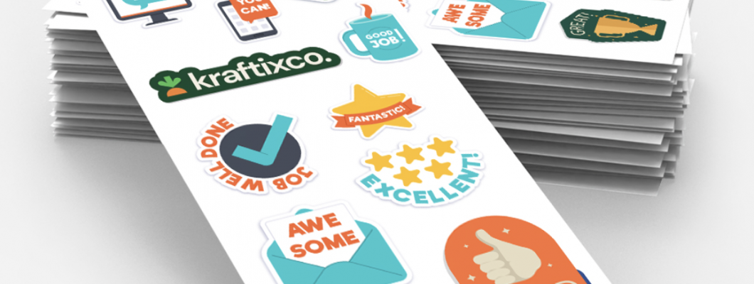 Друк стікерпаків для бізнесу Друк стікерпаків для бізнесу