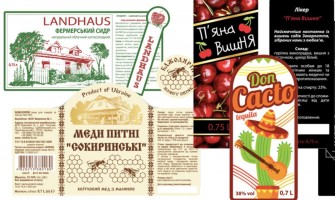 Етикетки для товарів: види, друк