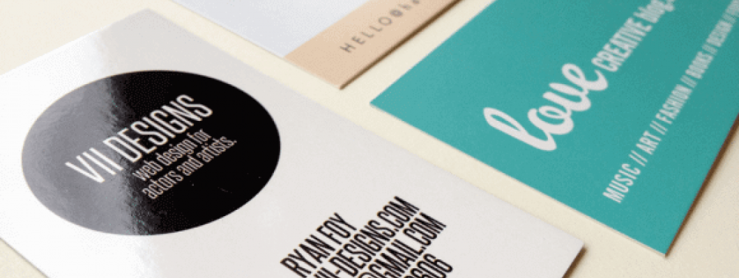 Як вибрати папір для друку візиток